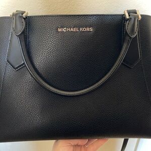 Black Michael Kors Bucket Bag